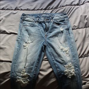 AE High Rise Jegging Crop